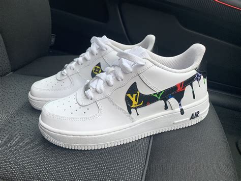 lv drips|rainbow drip air force one.